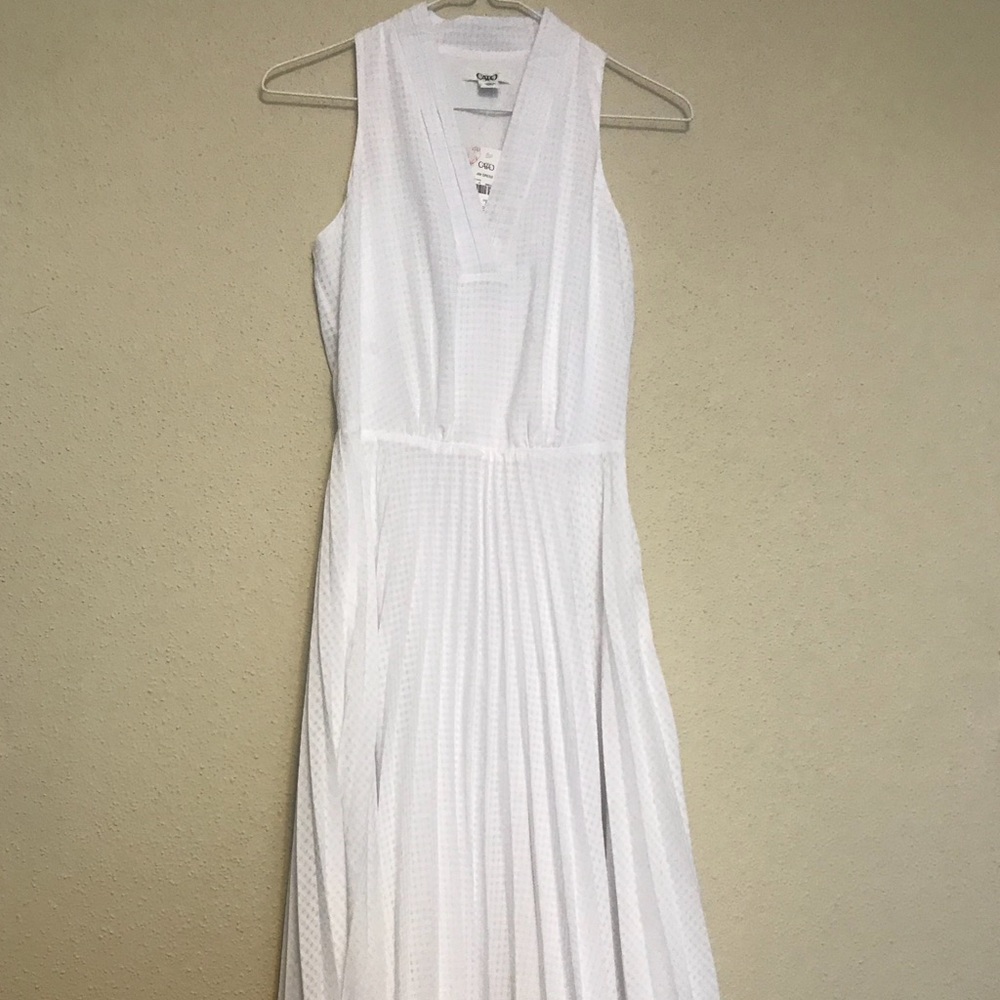 White Gingham CATO dress